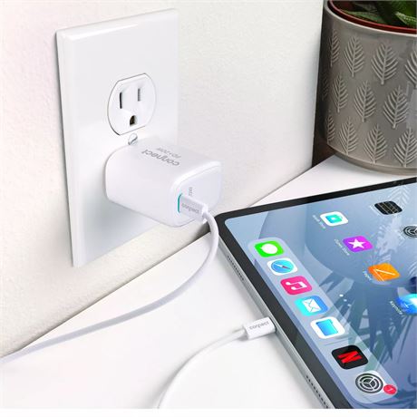 Trousse de charge murale rapide Connect 4pi USB-C