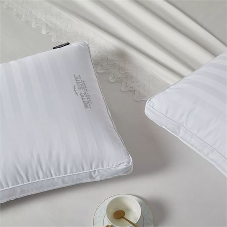 Oreiller ferme Hotel Suite plumes d'oie blanches