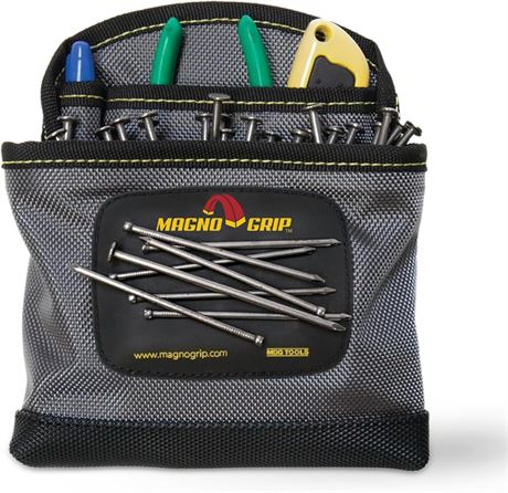 Pochette à clous MagnoGrip 3 poches avec rangement magnétique