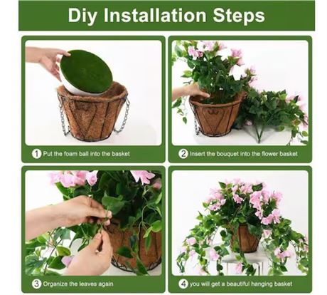 2 Plantes suspendues bougainvilliers
