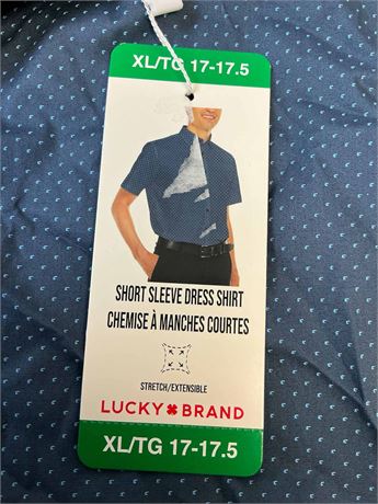 Chemise à manches courtes XL Lucky Brand
