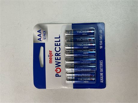 Piles alcalines – paquet de 12