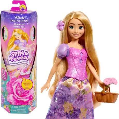 SANS ACCESSOIRES POUPÉE SEULE - Poupée Mattel Disney Princesse Raiponce