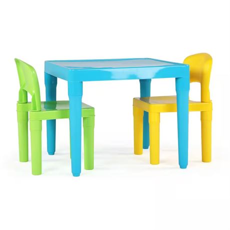 Table enfants Playtime avec 2 chaises aqua
