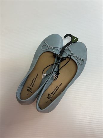 Chaussures ballerines bleu TIME AND TRU femme gr.7