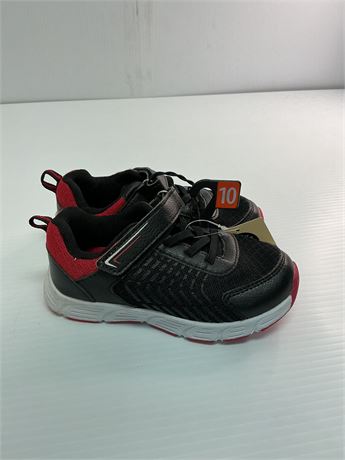 Souliers sport noir rouge garçon Athletic Works gr.10