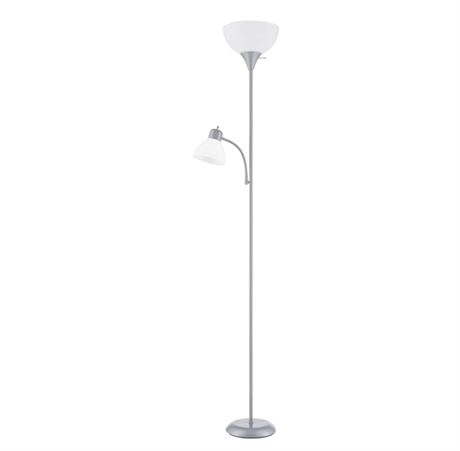 Lampadaire 3 intensités avec liseuse 72 po