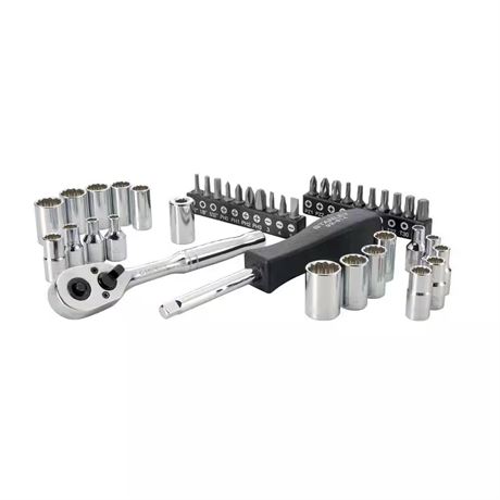 Ensemble d’outils mécaniques 1/4 po SAE/métrique – 41 pièces, avec étui