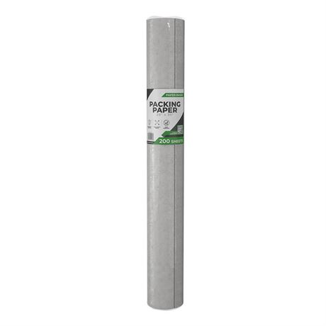 Papier emballage recyclé 20 x 30 po (20 feuilles) - lot de 2 paquets
