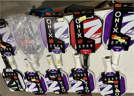 LOT DE 10 MIX - Raquette pickleball Onix Z5 Wide Body 15,5po - graphite 8,2oz