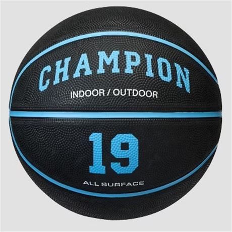 Ballon basketball Champion Downtown 29,5 po - noir/bleu