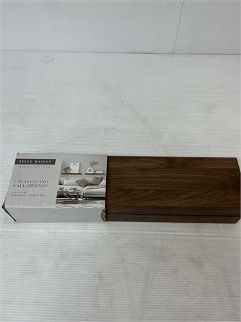 SANS QUINCAILLERIE - Ens. 2 pcs - tablettes flottantes Belle Maison (24 x 6 po)