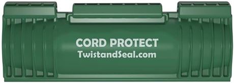 Protecteur pour cordon Twist and Seal, vert