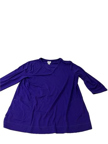 T-shirt sport col V Chicos femme taille 2