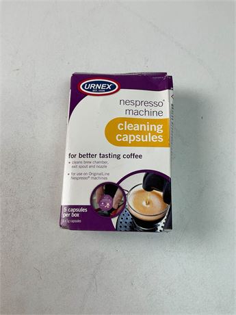 Nettoyant Urnex Nespresso lot de 4 boîtes