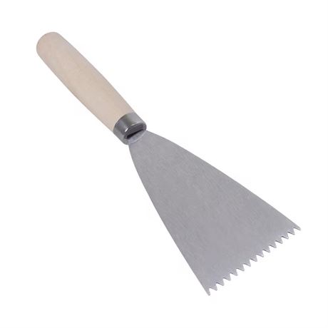 Spatule colle V-notch 3/16 x 5/32 po