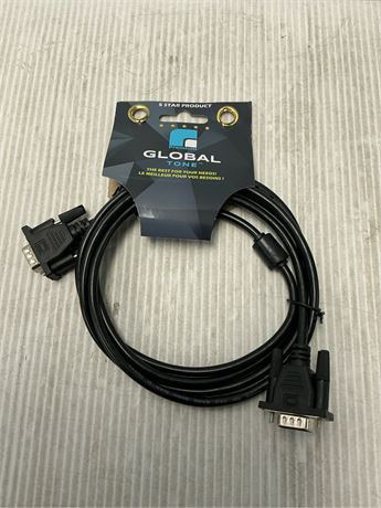 Câble VGA mâle à mâle 6 pi