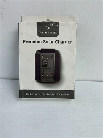 Chargeur solaire premium Weatherproof pour sonnette Ring 2e gén.