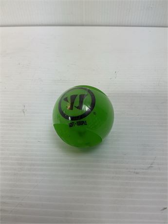 Balle hockey dek Warrior plastique souple 50 g