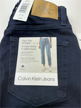 Calvin Klein — Jean femme jambe droite