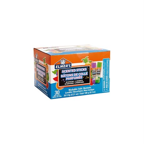 Bâtons de colle parfumés Elmer’s lavables – paquet de 30