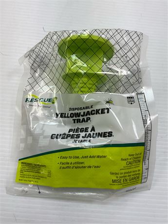 Piège guêpes jetable RESCUE jaune