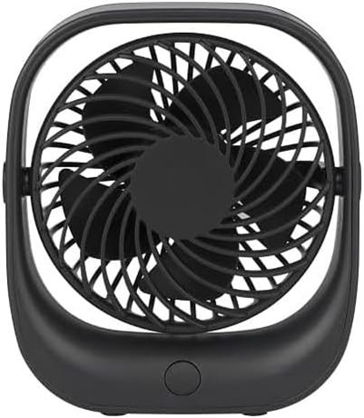 Ventilateur de table USB rechargeable Mainstays noir 5 po