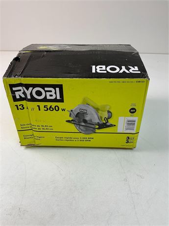 Scie circulaire Ryobi 7-1/4 po 13 A