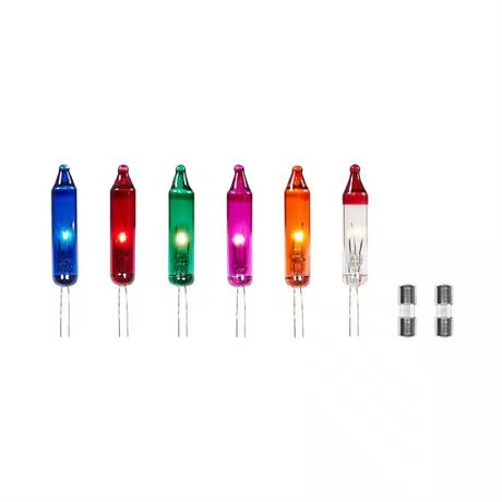 Ampoules et fusibles de remplacement mini incandescents clairs (10 pièces) — 2 p