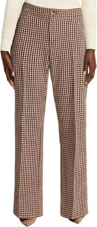 Up. — Pantalon bootcut en sergé pied-de-poule femme taille 12