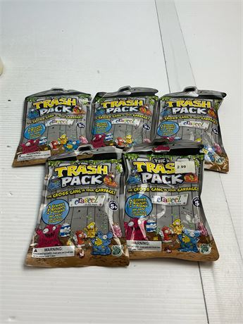 The Trash Pack gommes Eraseez lot de 5