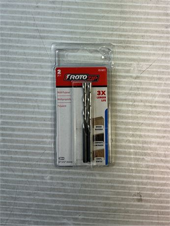 Forets acier Rotozip 5/32 po Xbits lot de 2
