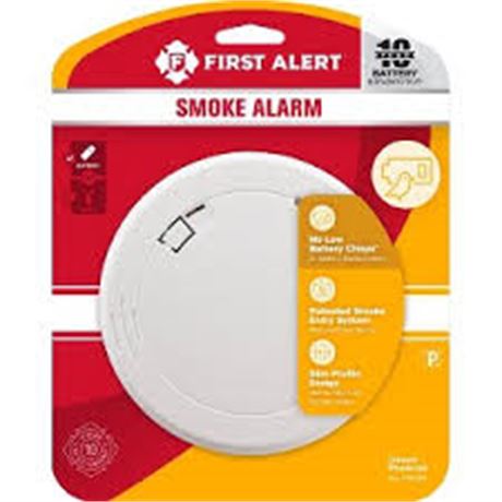 Détecteur de fumée First Alert PR710 pile 10 ans