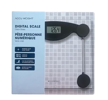 Balance numérique plateau en verre
