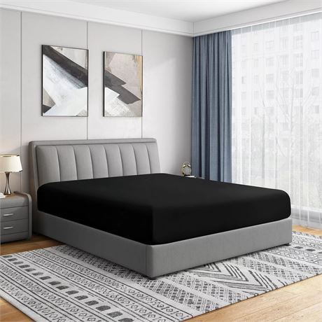 DOUBLE - Drap-housse ultra doux poches profondes Swift Home