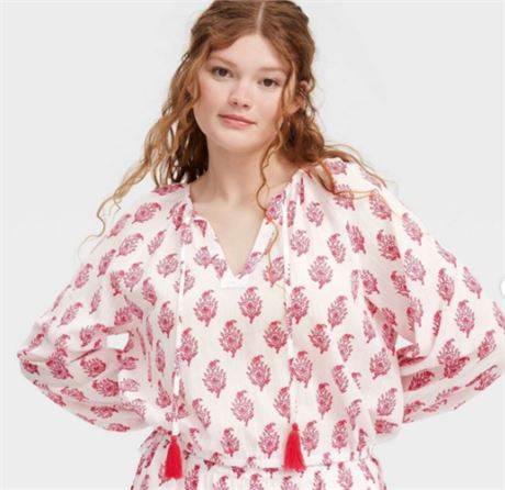 XXL - Tunique rose et blanche ROLLER RABBIT