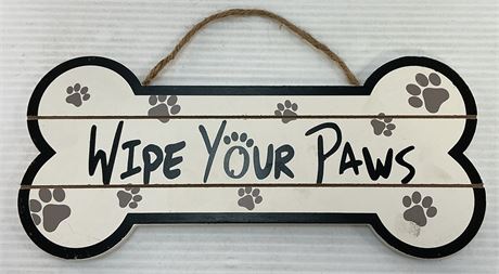 Décoration murale Room & Retreat Wipe Your Paws