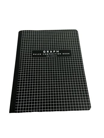 Cahier quadrillé poly, 100 feuilles
