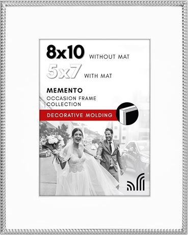 Cadre photo métal Americanflat 8 x 10 – style corde