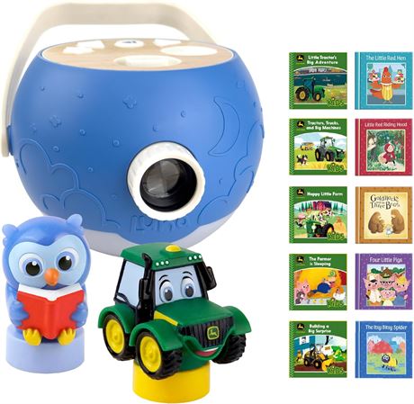 Projecteur de livres enfants - 5 John Deere et 5 histoires classiques
