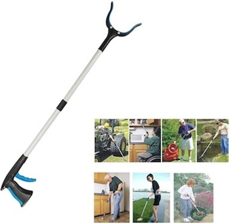 Pince ramasse-déchets 32 po extra-longue rotative aide à la mobilité