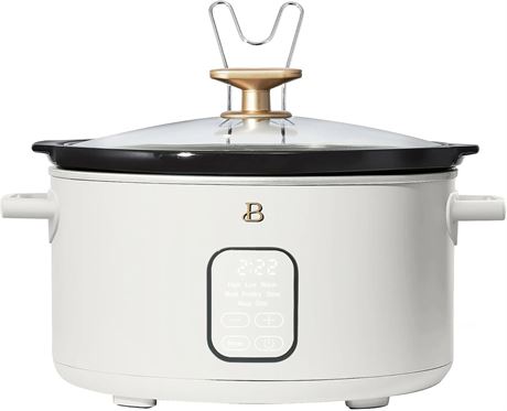 Mijoteuse Beautiful 6 qt blanc