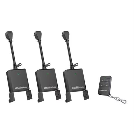 Télécommande sans fil int/ext Commercial Electric avec 3 Rev