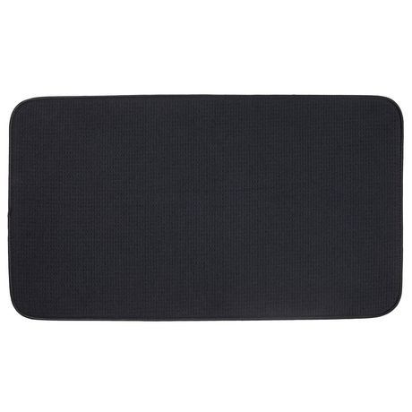 Tapis égouttoir à vaisselle Schroeder & Tremayne jumbo noir