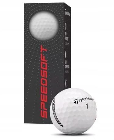 2 PAQUETS DE 3 - Balles de golf TaylorMade Speed Soft 2024 3 pcs