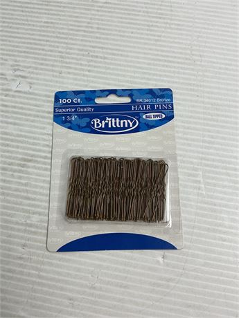 Épingles cheveux Brittny 1.75 po (100) lot de 5