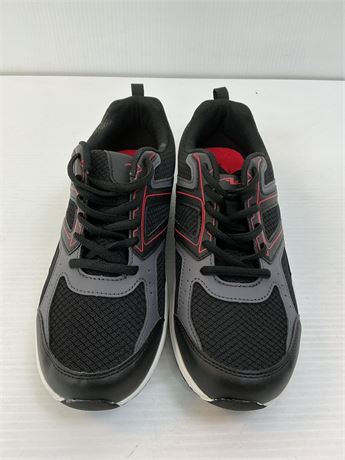 Espadrilles mousse noir/rouge Athletic Works taille 9