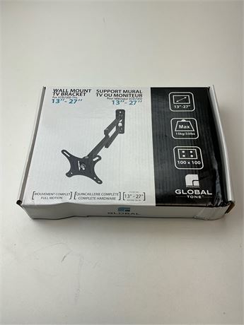 Support mural TV 13–27 po