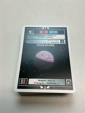 Cartes Star Trek Next Generation 1995 – booster vintage 60 pcs