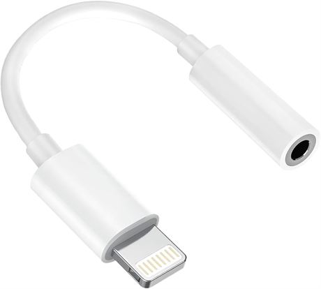 Adaptateur iPhone Lightning vers 3,5 mm certifié Apple MFi